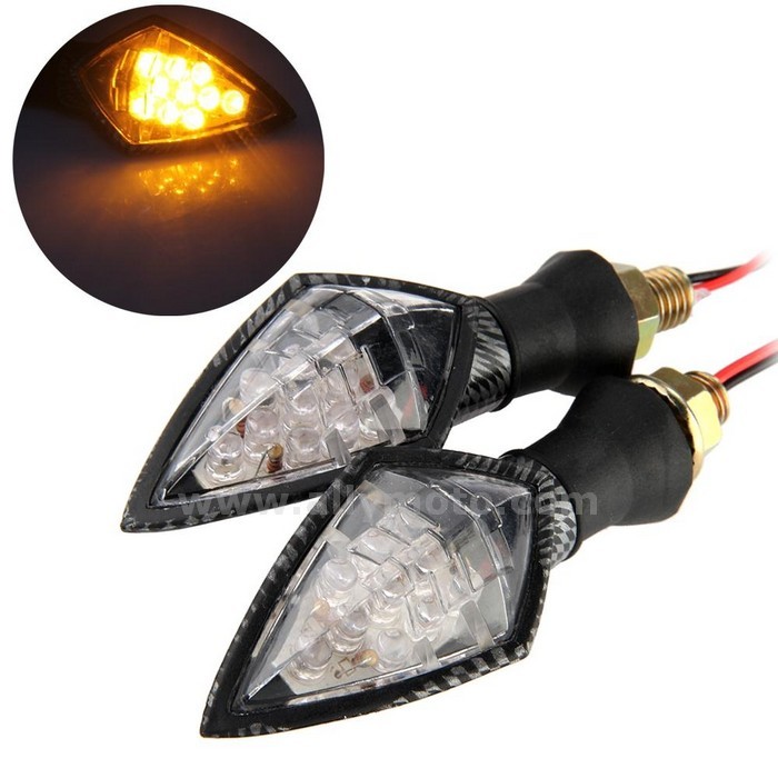 29 10 Led Turn Signal Indicators Light Lamp Blinker@2